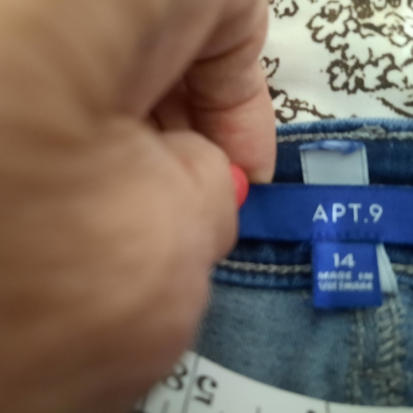 a.n.a Shorts , Apt.9 Blue Shorts , ana Black Shorts ,  3 Pair Size 14 Shorts - Picture 5 of 11